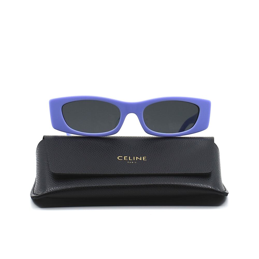 Celine CL40245U 78A Violet Gray Sunglasses New Authentic w/ Case Box Cloth - Picture 7 of 15